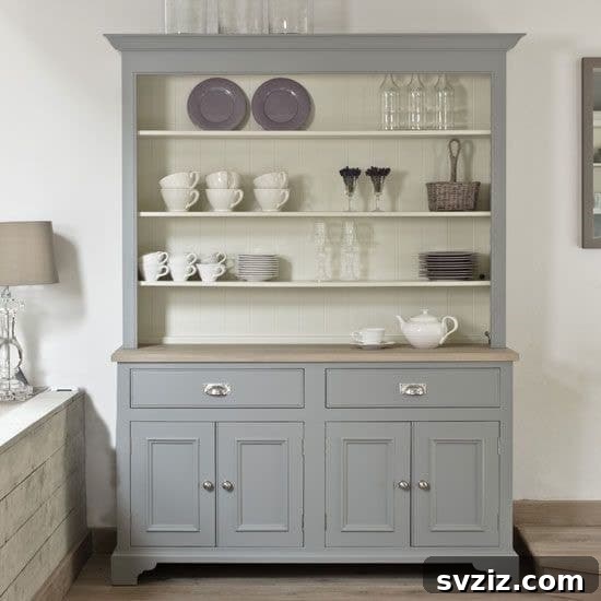 20 Enchanting Shabby Chic Kitchen Makeovers 21 A Touch of Gray