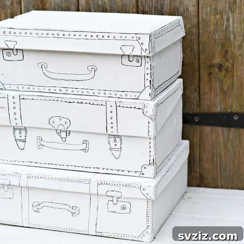 Decorative Shoe Box Craft for Storage