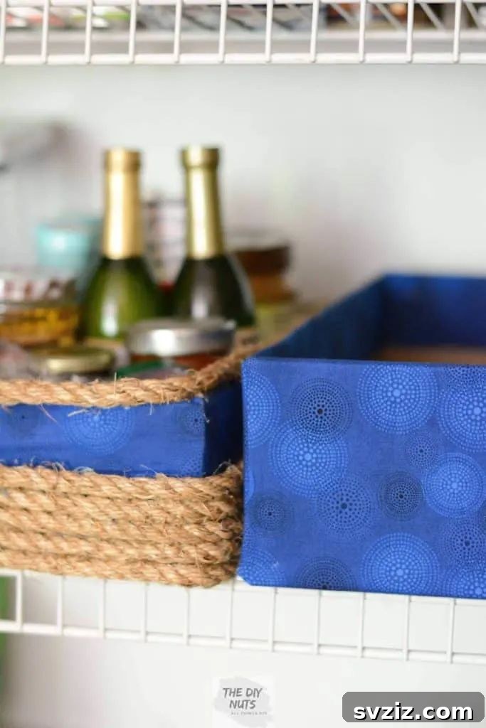 Elegant DIY Cloth Storage Boxes from Cardboard