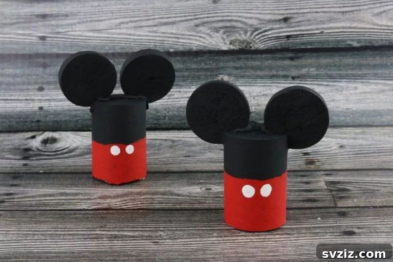 Mickey Mouse Wine Cork Craft