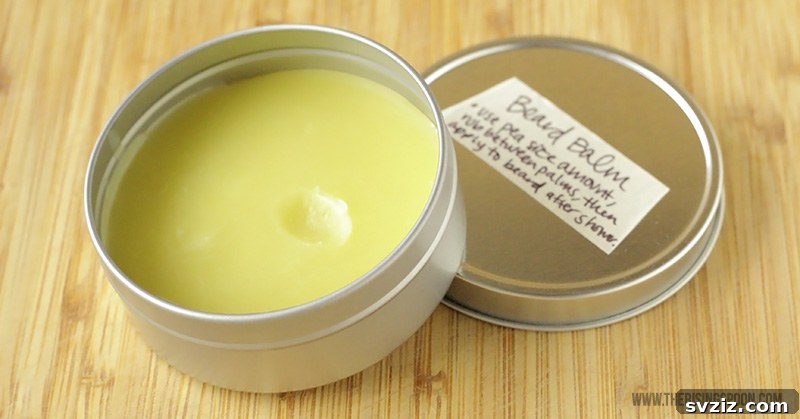 DIY Beard Balm