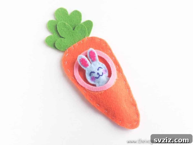 Effortless Stitching: 47 Projects for Every Skill Level 28 A delightful handmade bunny and carrot plush toy, perfect for children's playtime.