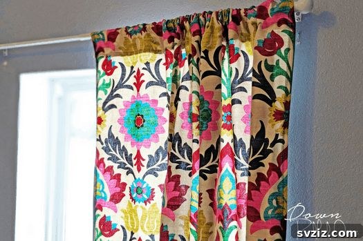 Effortless Stitching: 47 Projects for Every Skill Level 47 Simple, light-colored curtains draped over a window, showcasing easy DIY window treatments.