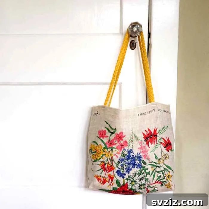 Tote Bag from Tea Towel