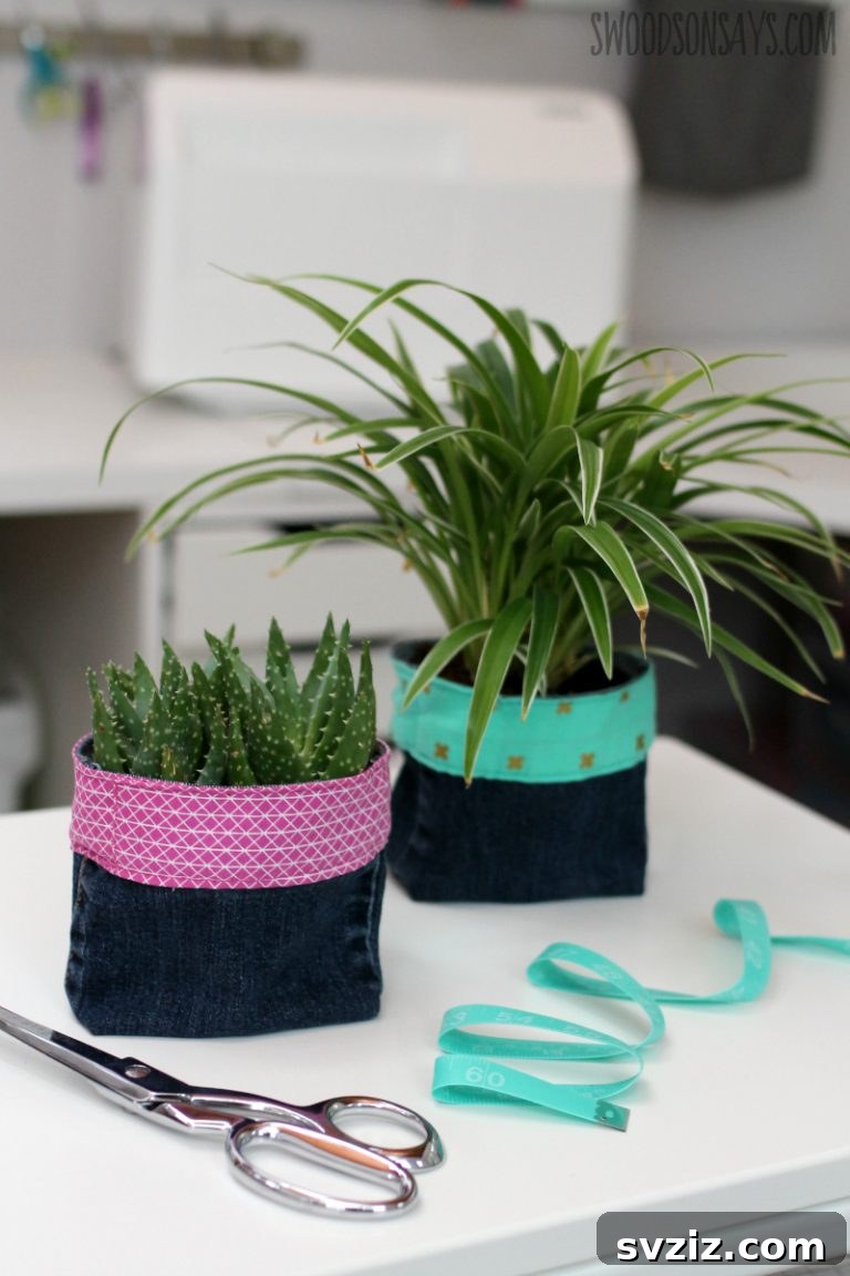 Fabric Planter