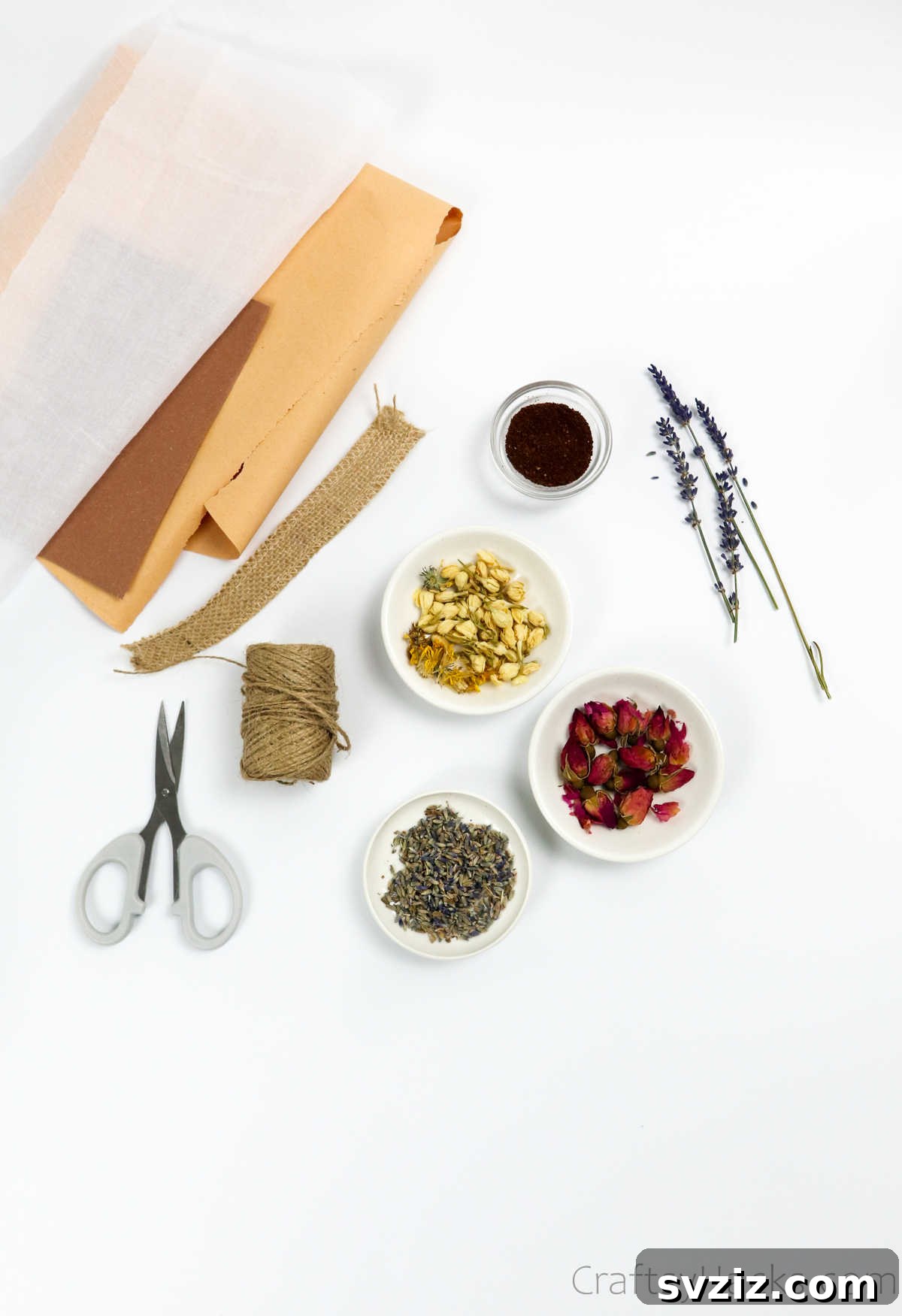 Your Guide to Crafting Homemade Soap 6 Close-up of vibrant dried flowers and herbs for soap decoration