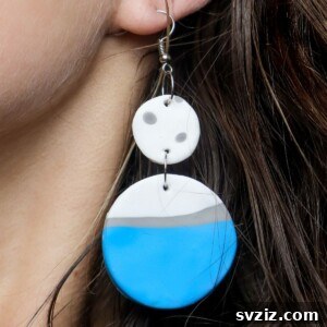 how to make polymer clay earrings