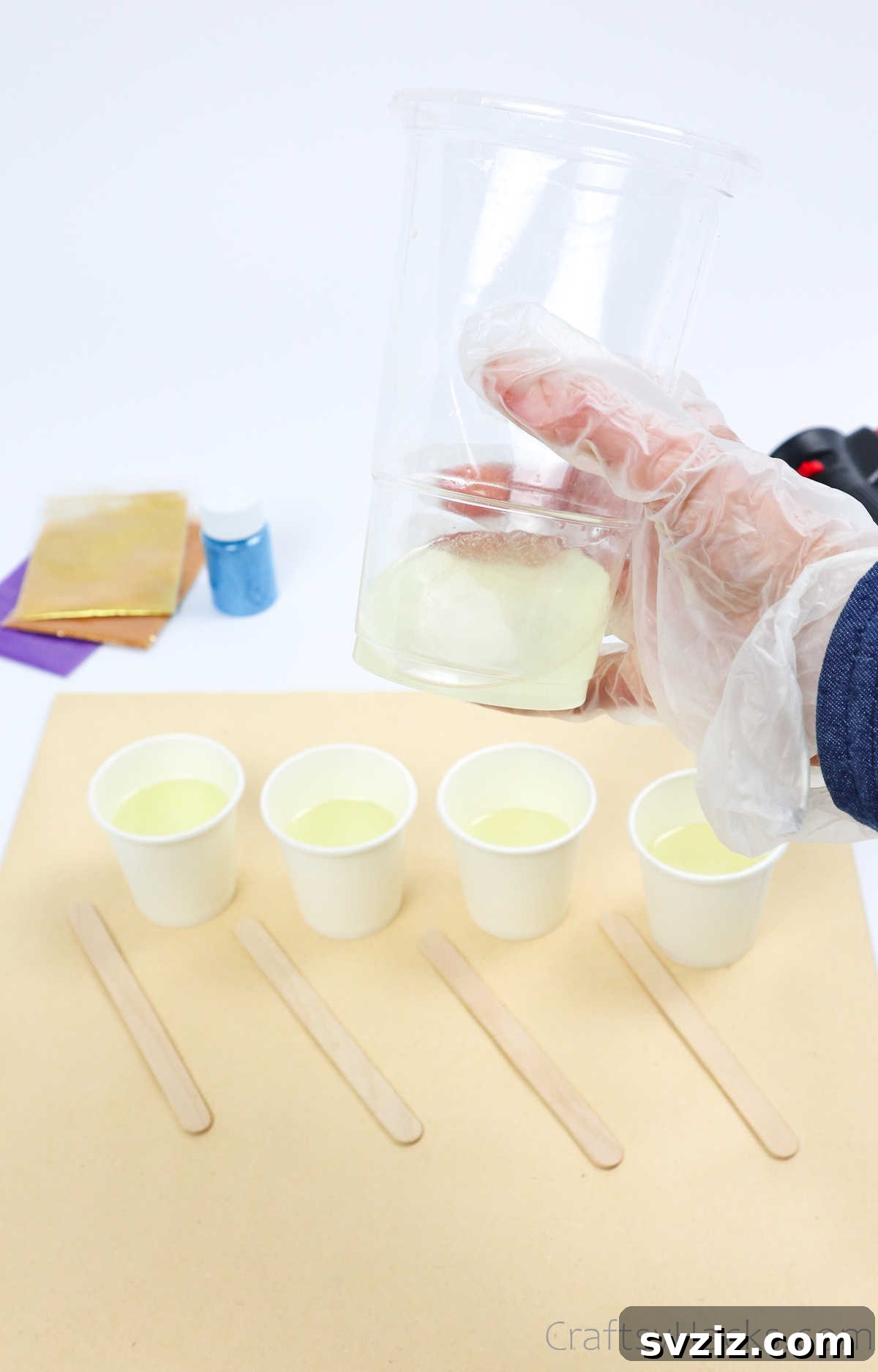DIY Resin Coasters A Complete Guide 11 resin in cup