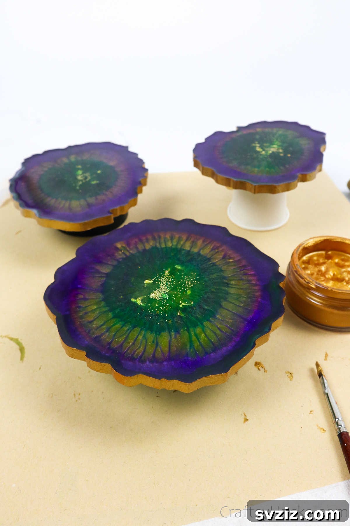 DIY Resin Coasters A Complete Guide 31 resin coasters drying