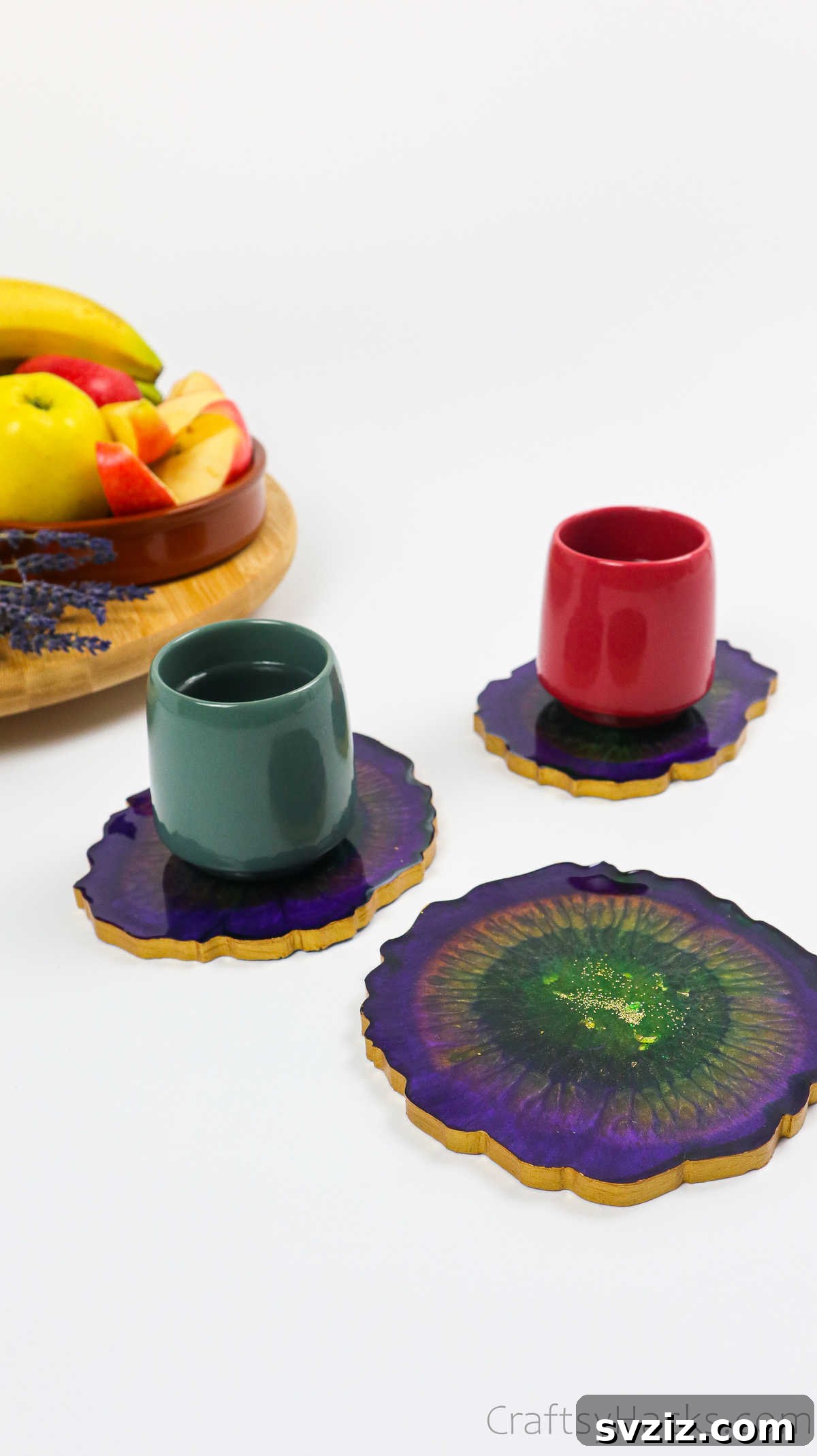 DIY Resin Coasters A Complete Guide 34 displayed resin coasters