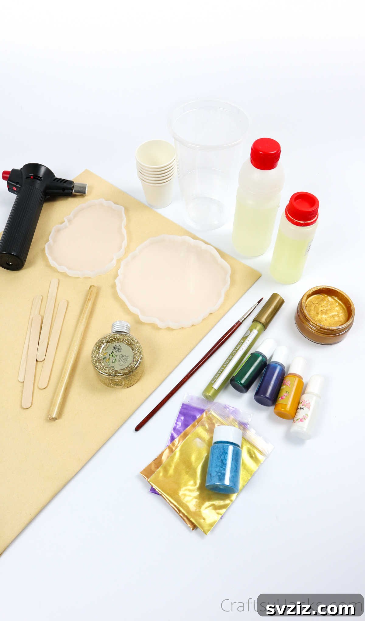 DIY Resin Coasters A Complete Guide 5 craft supplies