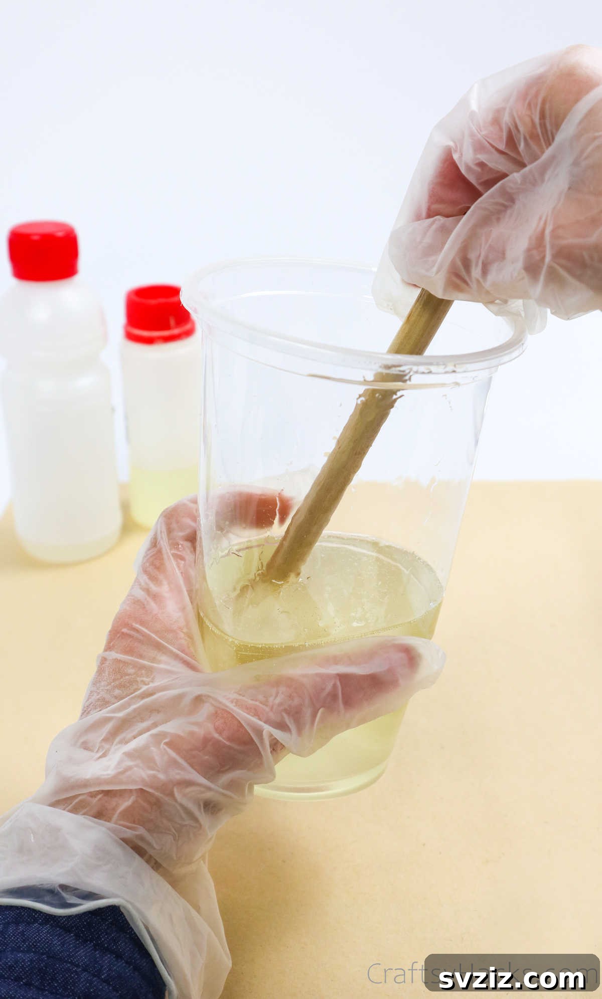 DIY Resin Coasters A Complete Guide 8 mixing resin in cups