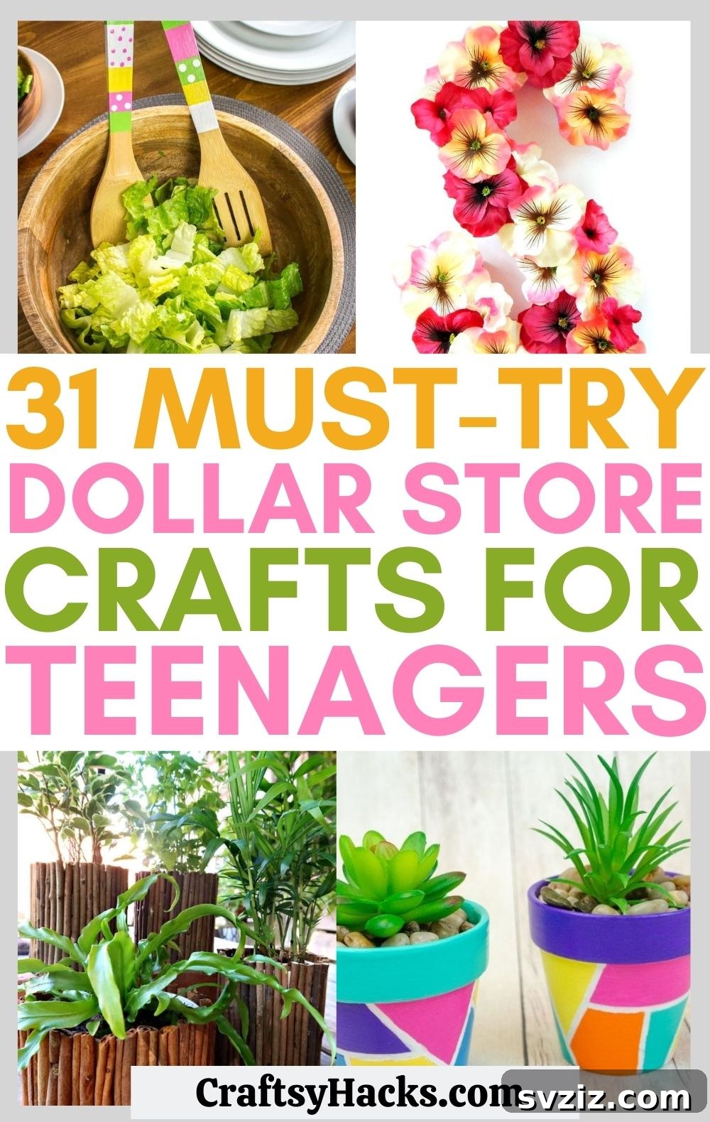 dollar store crafts for teens