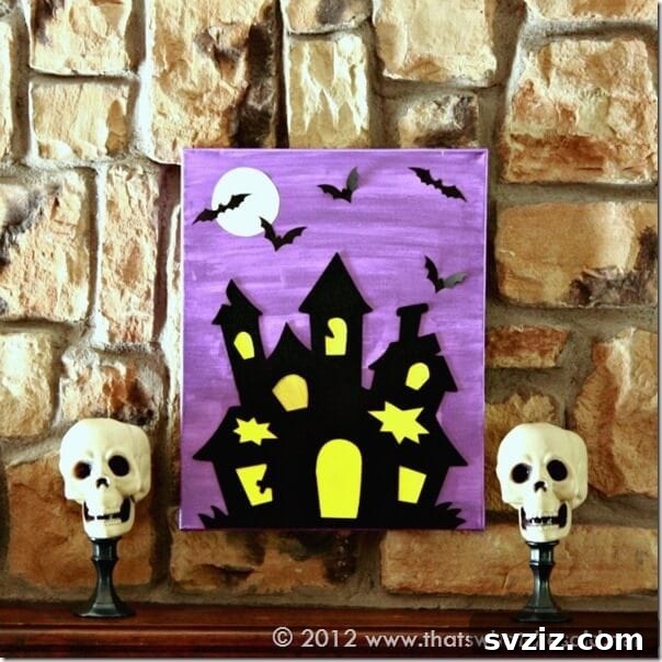 DIY Skull Pedestals for Halloween decorations