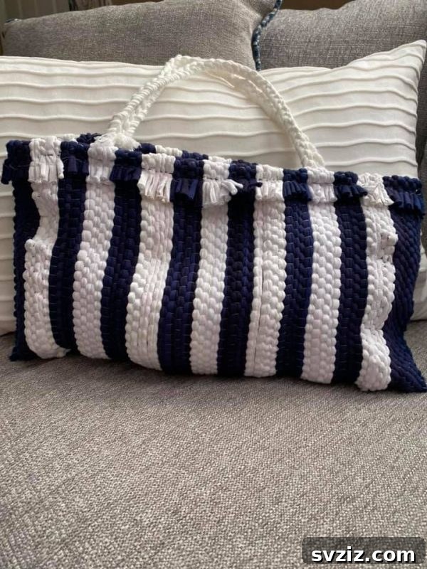 DIY Upcycled Floor Mat Tote Bag, a sturdy Dollar Store craft