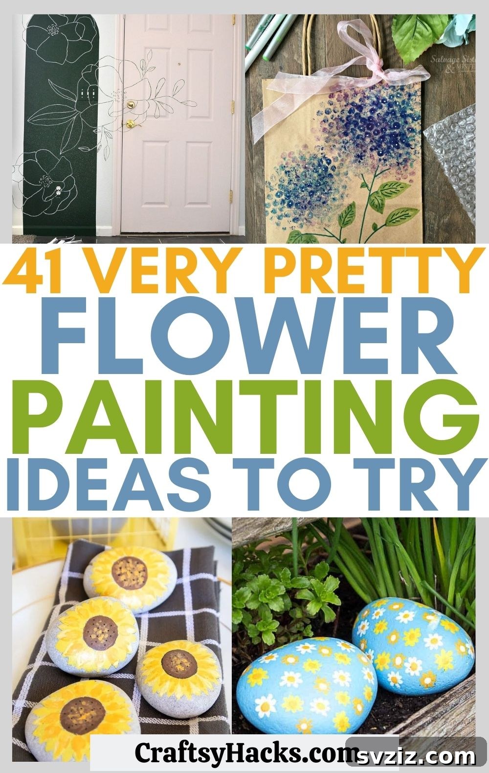 41 Delightful Floral Art Projects 2 Inspiring Flower Painting Ideas for All Skill Levels