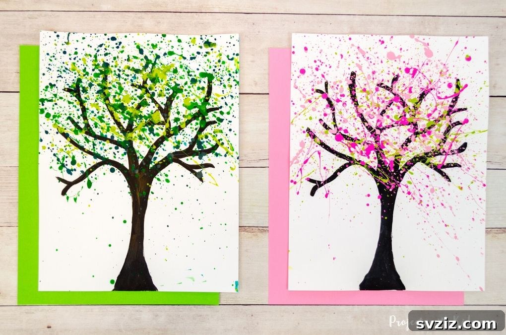 41 Delightful Floral Art Projects 38 Jackson Pollock Inspired Splatter Painting for Kids