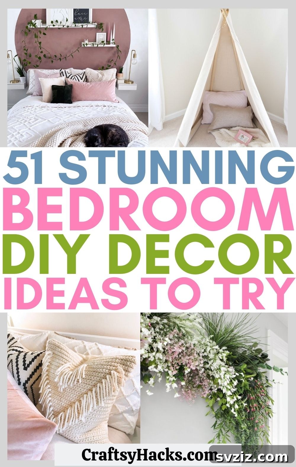 DIY Dream Bedroom: 51 Budget-Friendly Decor Hacks 2 diy bedroom decor