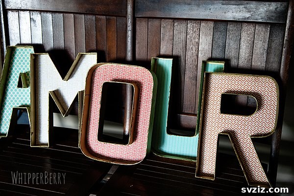 DIY Dream Bedroom: 51 Budget-Friendly Decor Hacks 36 Cardboard Letters