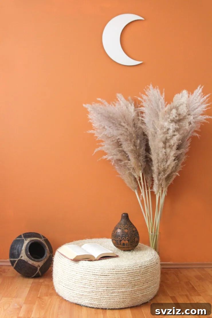 DIY Dream Bedroom: 51 Budget-Friendly Decor Hacks 38 Tire Ottoman
