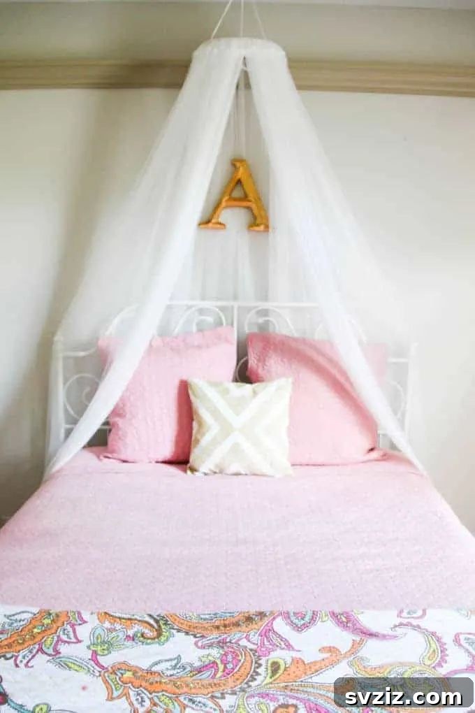 DIY Dream Bedroom: 51 Budget-Friendly Decor Hacks 39 Bed Canopy