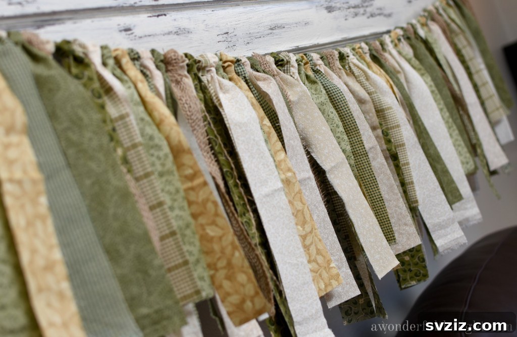 DIY Dream Bedroom: 51 Budget-Friendly Decor Hacks 40 Fabric Garland
