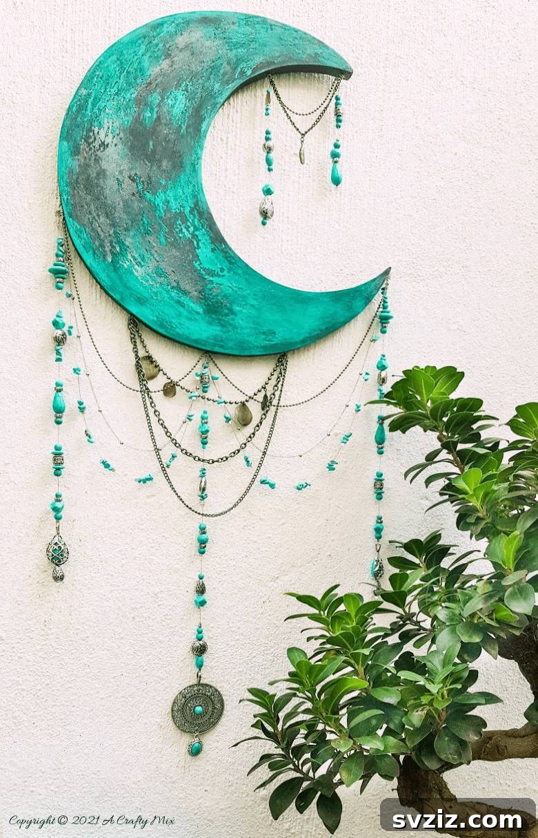 DIY Dream Bedroom: 51 Budget-Friendly Decor Hacks 43 Half Moon Dreamcatcher