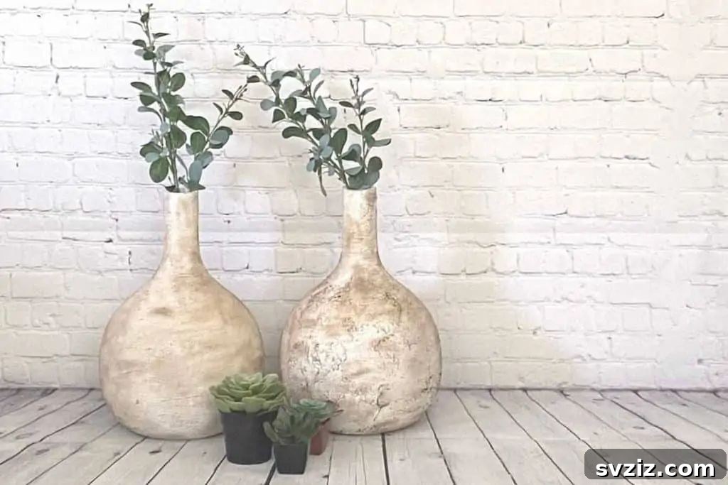 DIY Dream Bedroom: 51 Budget-Friendly Decor Hacks 8 Aged Vase
