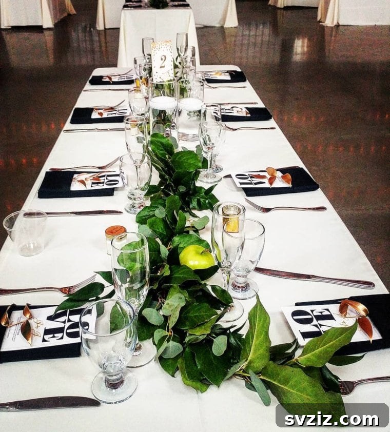 25 Gorgeous Wedding Centerpiece Inspirations 23 Elegant Simple Greens Centerpiece