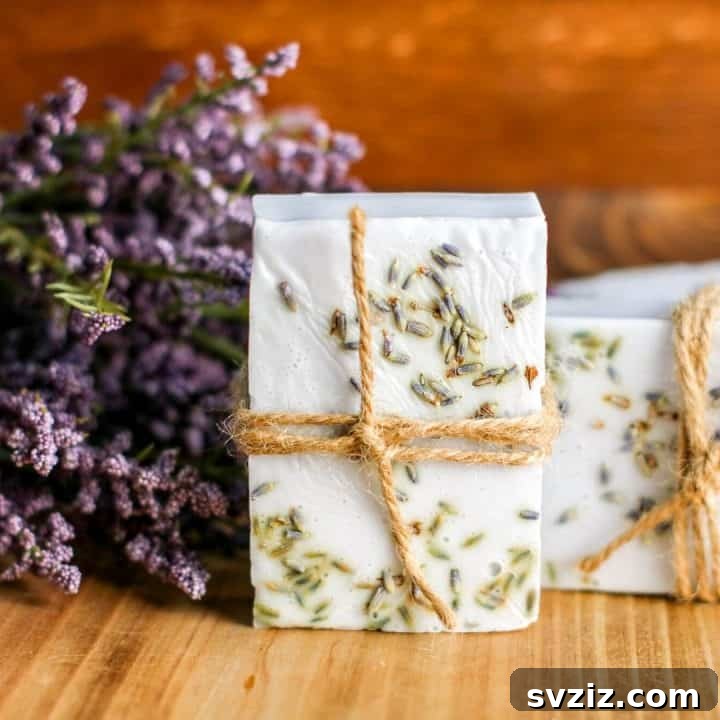 DIY Lavender Soap for Mom