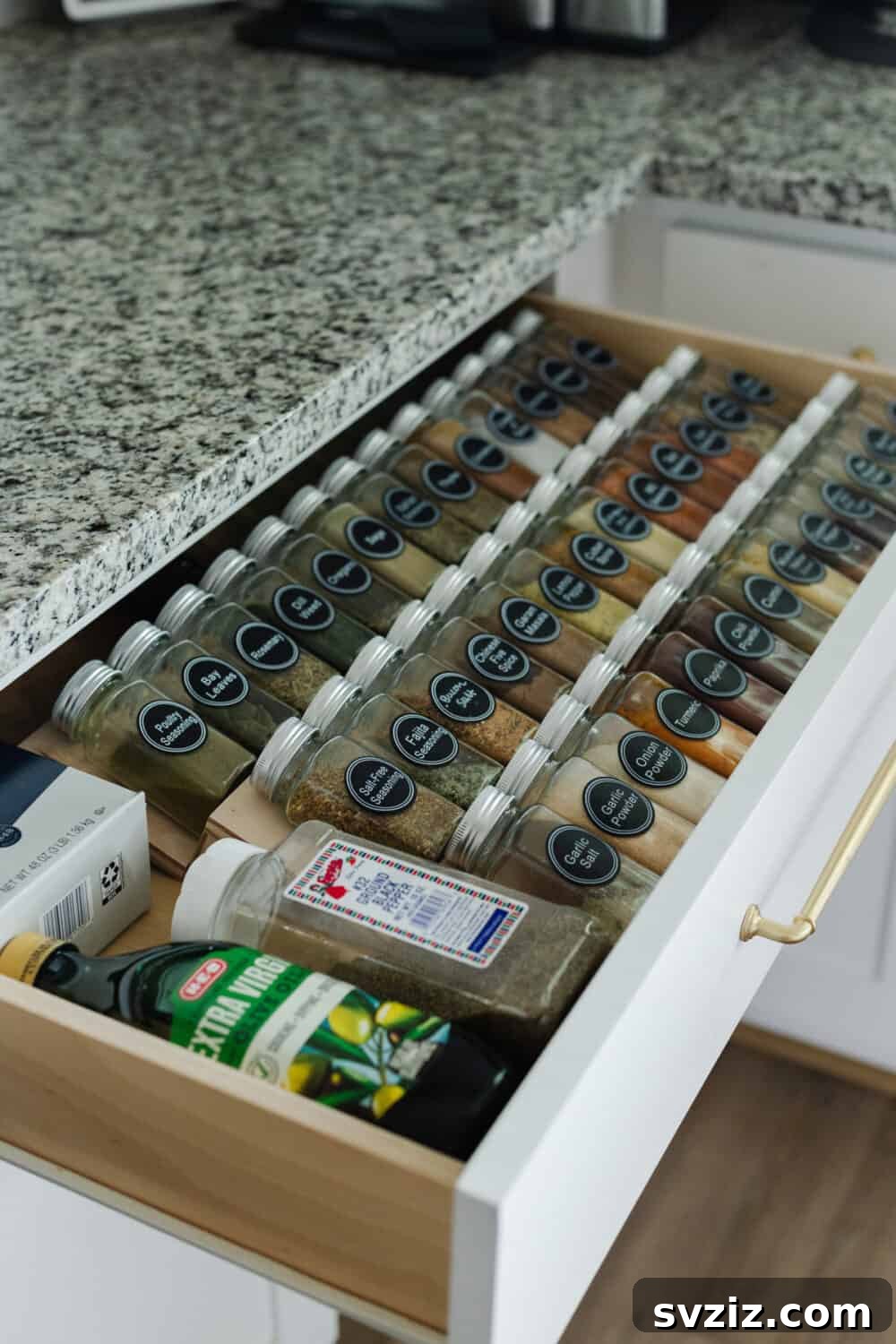 Spice Drawer Organizer