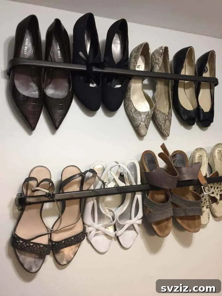 DIY Shoe Rack