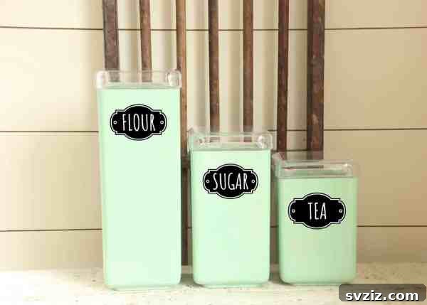 Pantry Labels
