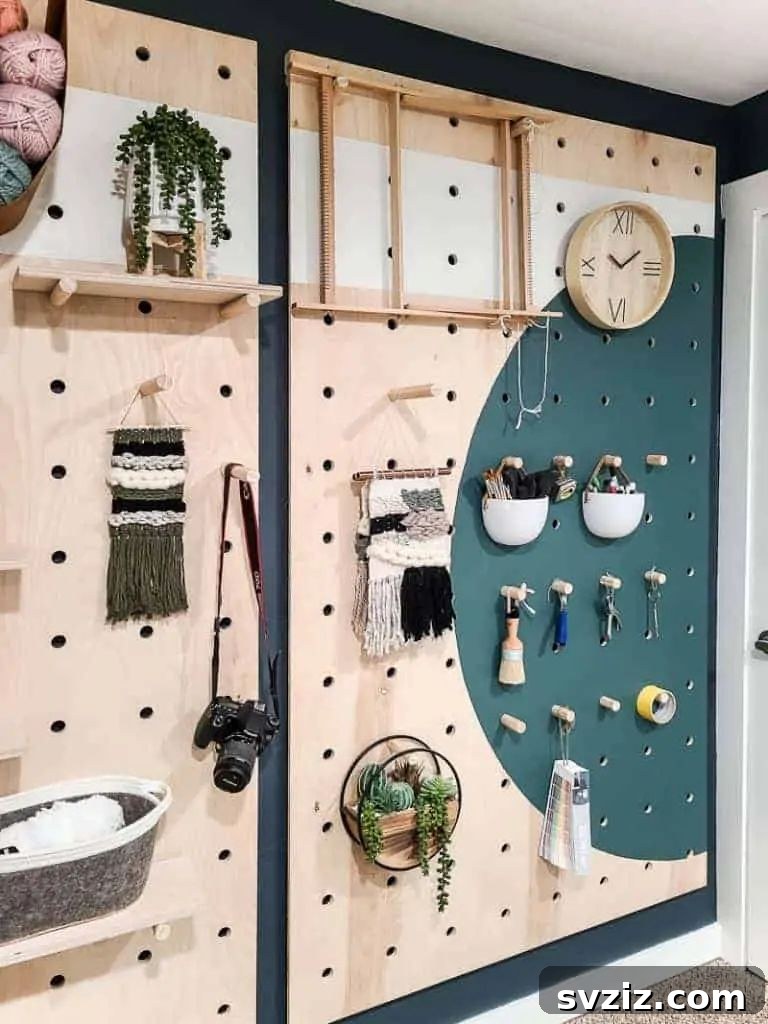 Pegboard Wall