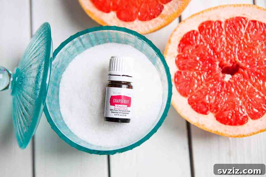 Grapefruit Bath Salts