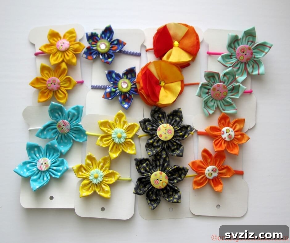 Fabric Flowers