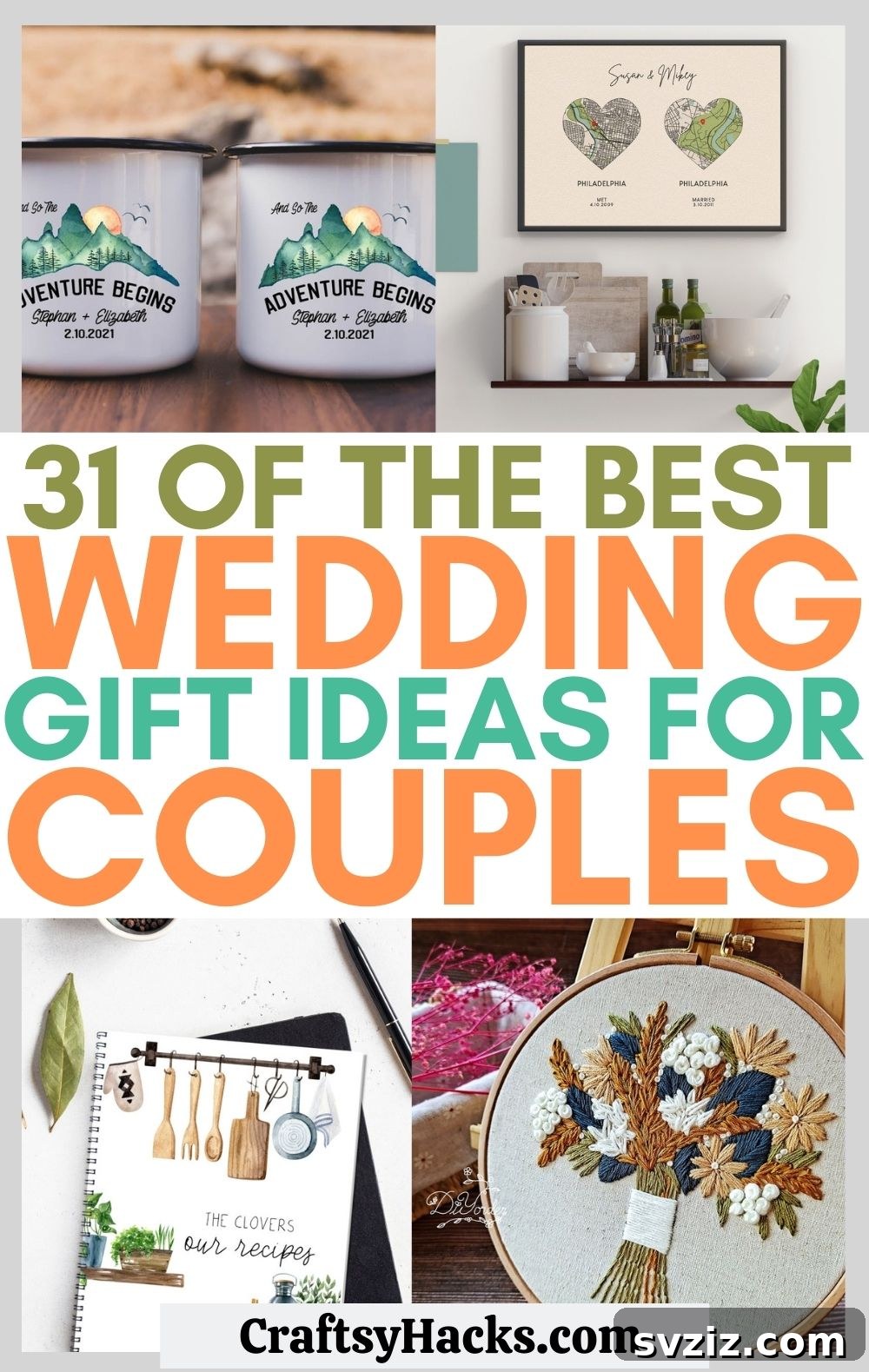 31 Inspired Wedding Gift Ideas 2 wedding gifts