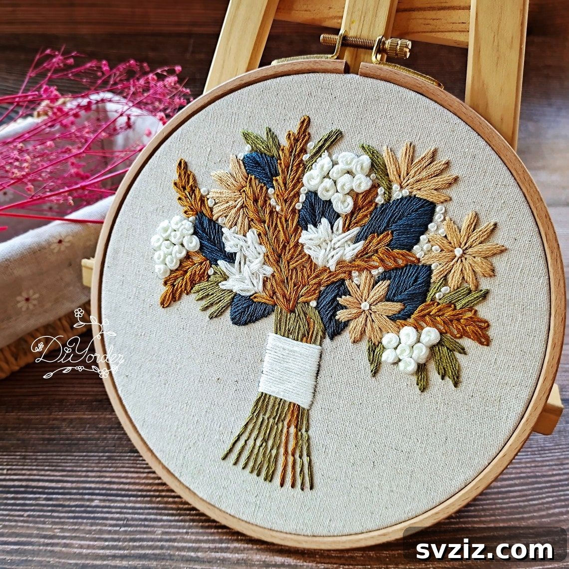 31 Inspired Wedding Gift Ideas 11 Bridal Bouquet Embroidery Keepsake