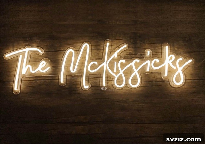 31 Inspired Wedding Gift Ideas 15 Custom Neon Sign