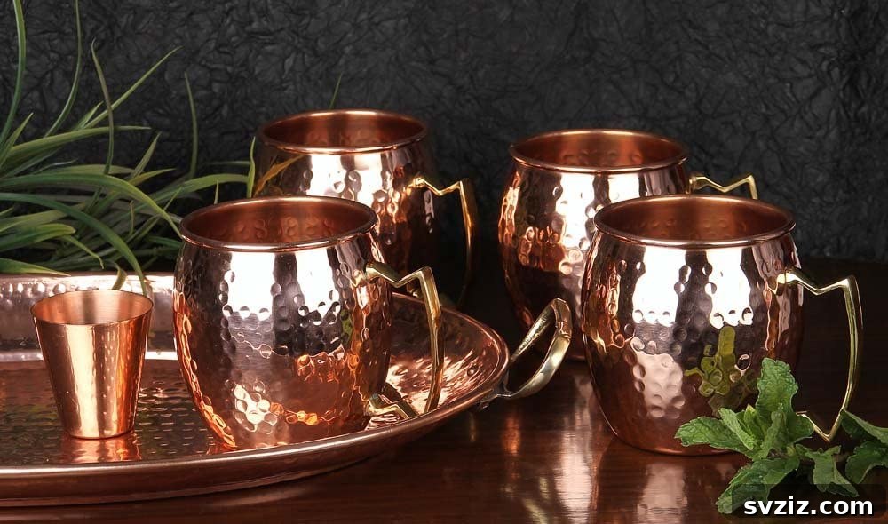 31 Inspired Wedding Gift Ideas 30 Copper Mug Set