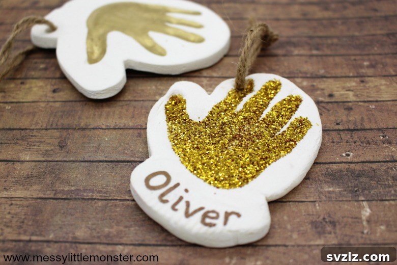 Creative Handprint Projects for Kids 3 Clay Baby Handprint