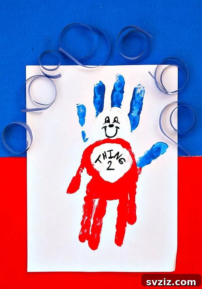 Creative Handprint Projects for Kids 10 Dr. Seuss Handprint Craft