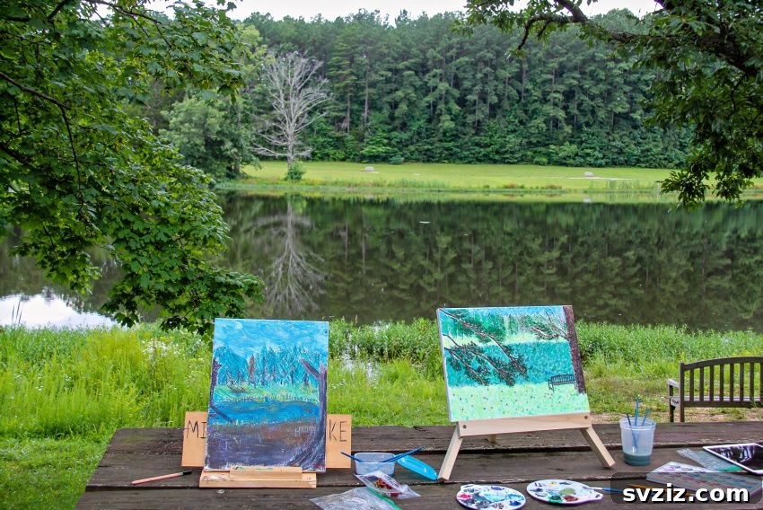 Kickstart Your Art: 61 Easy Canvas Painting Projects 30 Outdoor Landscape