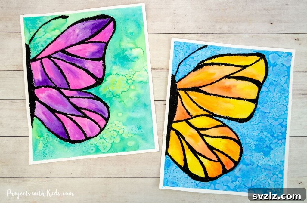 Kickstart Your Art: 61 Easy Canvas Painting Projects 36 Watercolor Butterfly