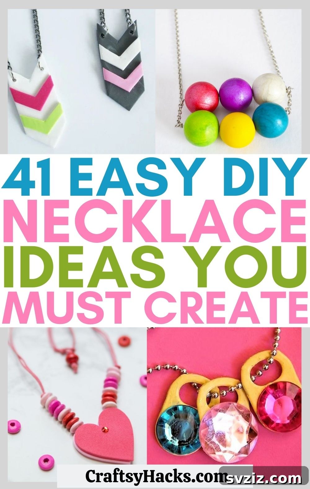 41 Easy DIY Necklace Projects 2 diy necklace ideas