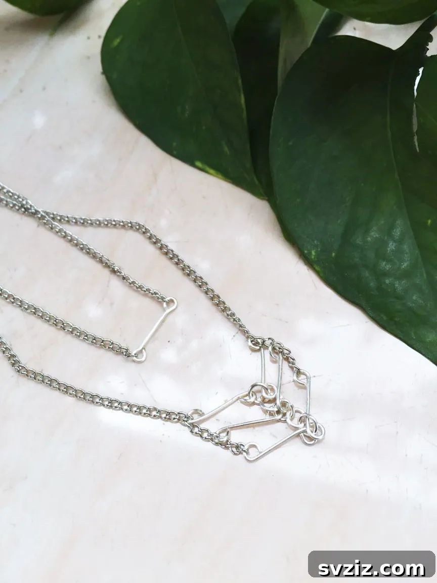 41 Easy DIY Necklace Projects 37 Wire Necklace