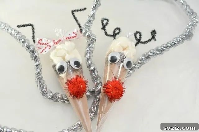 51 Creative Pom-Pom Projects 12 Cocoa Treats Bag