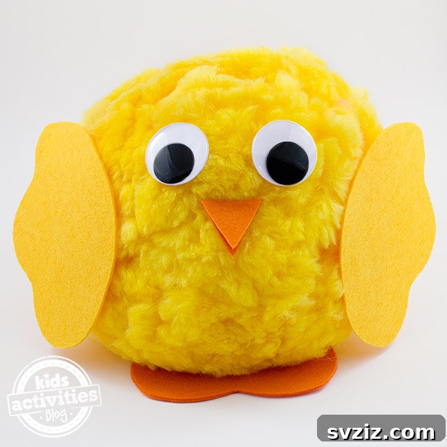 51 Creative Pom-Pom Projects 45 Giant Chicks