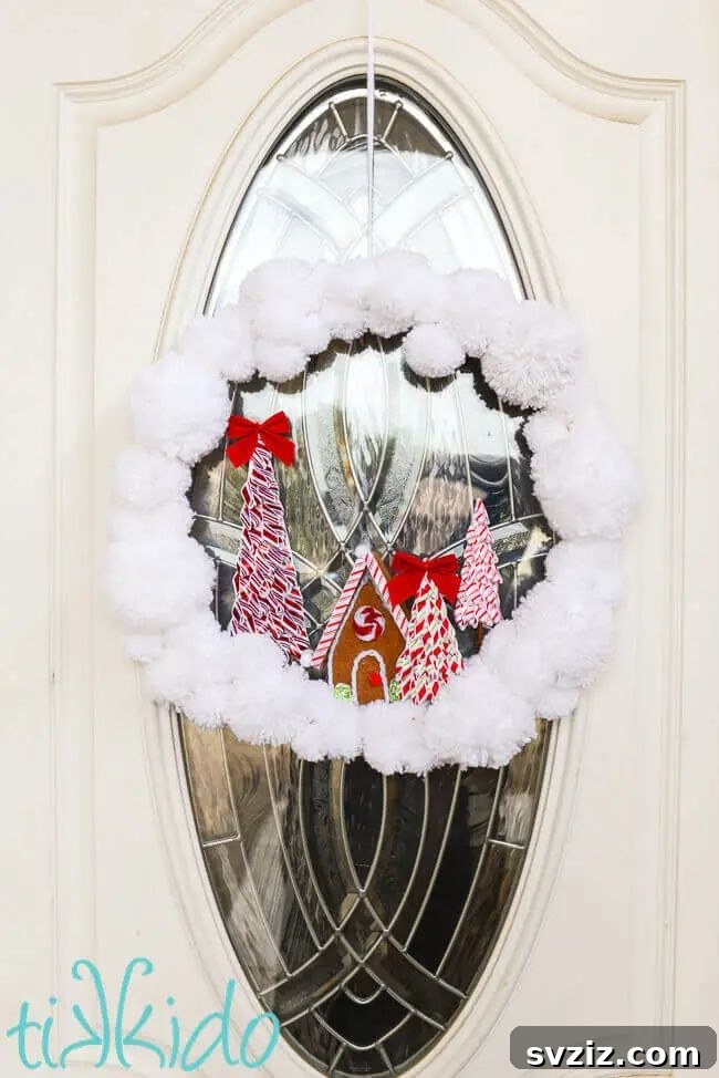 51 Creative Pom-Pom Projects 53 Christmas Wreath