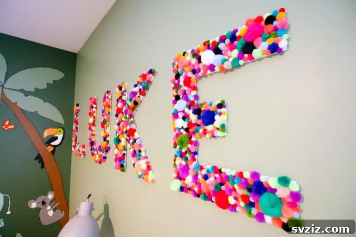 51 Creative Pom-Pom Projects 8 Letters